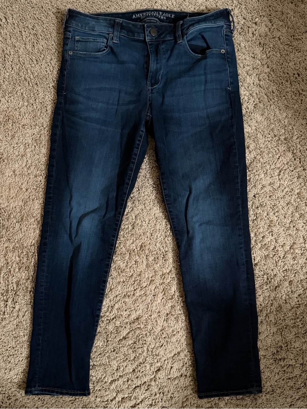 American Eagle Outfitters Indigo Straight Leg Jeans